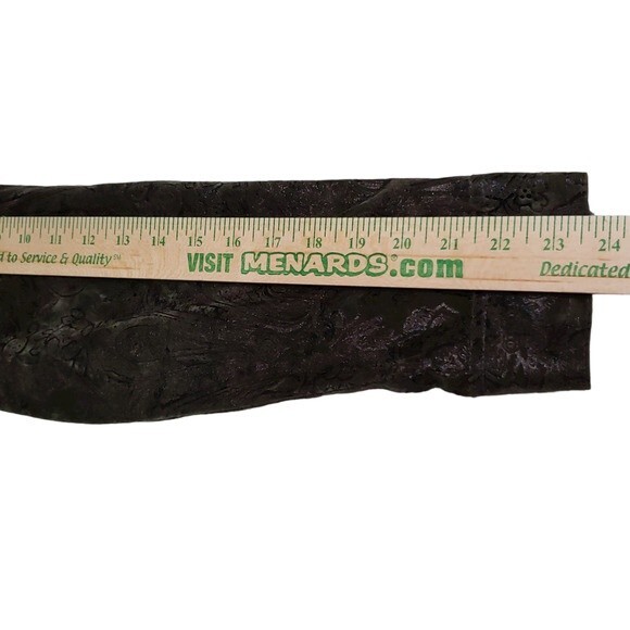 Erin London Dark Green Embosed Jacket - M - Picture 10 of 14